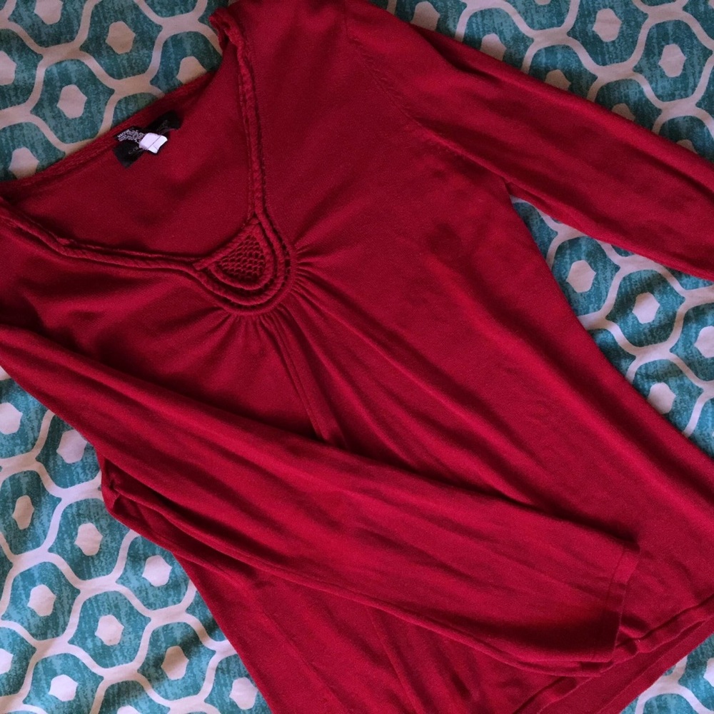 Cable & Gauge Burgundy Shirt